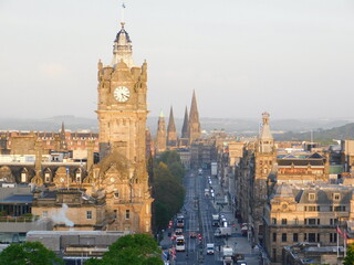 Princess Street during the morning light