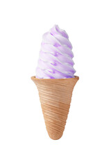 pink ice cream cone