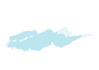 Obraz premium タイトル見出しに使える水彩絵の具デザイン