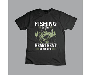 Fishing T shirt Design