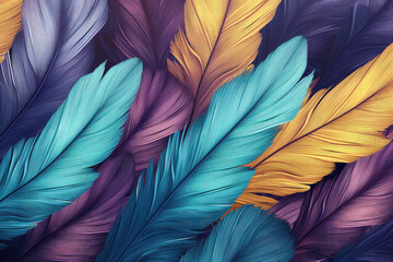 Ethereal Feathers: Abstract Pattern Texture Background, a Delicate Tapestry of Nature's Soft Elegance