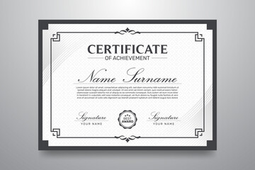 Modern Certificate Template Design - Creative Certificate Designs