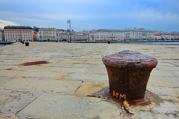 Trieste, the coastal city in Italy