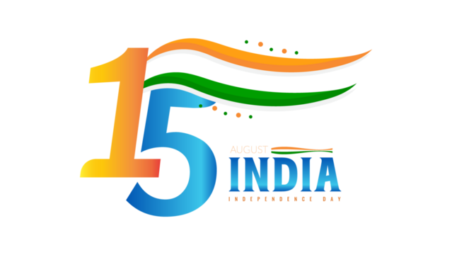 Happy independence day india 15 august - Powered by Adobe