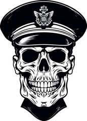 teachi con cappello militare