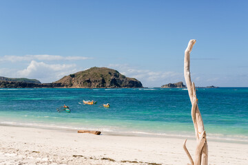 The most beautiful beach in Lombok and the closest to Kuta is Tanjung Aan Beach, A Hidden Gem...