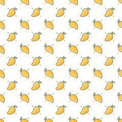 Mango pattern background