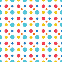 Polka dot pattern background