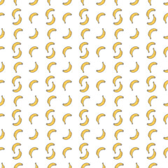 Banana pattern background