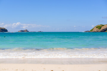 beach with sky and sea, sand dunes and beach, beach in the morning, beach with island, view of the sea from the beach, sand beach and sea, sand beach with waves, waves on the beach, sand and sea