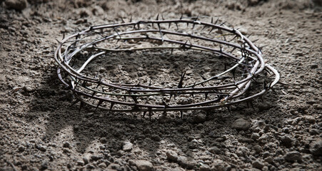Thorn wreath with crown shadow