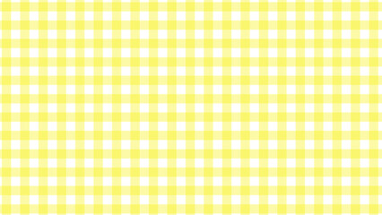 Yellow plaid fabric texture as a background