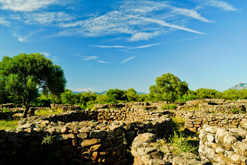 Complesso nuragico di Serra Orrios, Dorgali. Provincia di Nuoro, Sardegna. Italy