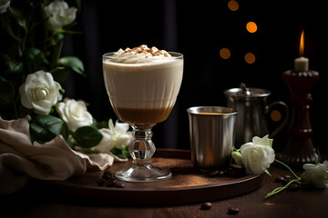 Creamy, indulgent, Coffee Irish Cream