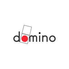 DOMINO LOGO DESIGN. DOMINO LOGO CONCEPT