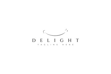 Logo Happy Delight Fun Emotion Abstract Business Service Clean Hygiene Health Care Entertainment