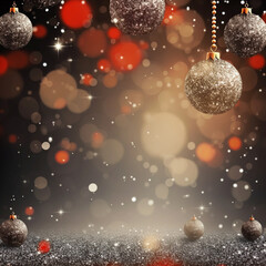 Obraz na płótnie Canvas beautiful abstract festive Christmas background