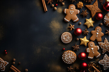 Beautiful festive Christmas background