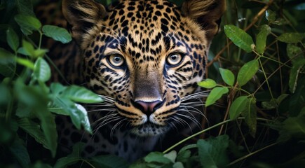 wild animal close-up, wild animal in wild nature, close-up of wild beautiful animal in the nature