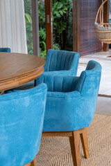 bali villa interior swimming pool