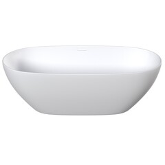 bathtub isolated on a white background, 3D illustration, and a CG render