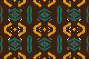 Ikat Damask Paisley Embroidery Background. Ikat Flowers Geometric Ethnic Oriental Pattern Traditional. Ikat Aztec Style Abstract Design for Print Texture,fabric,saree,sari,carpet.