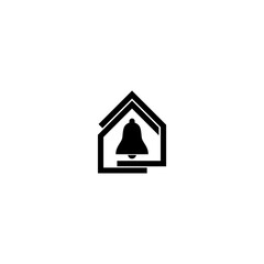 House Home Alarm system icon isolated on white background