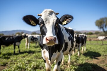 cows in a farm