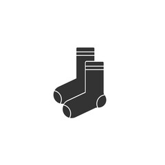 Socks icon. Christmas socks illustration. Simple illustration of sock icon for web, vector