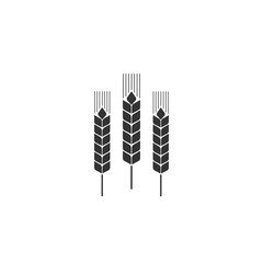 Spike icon. Agriculture, natural, harvest symbol and illustration Vector