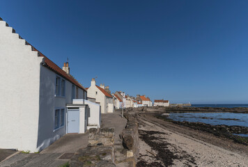 Seaside of Pittenweem harbor.