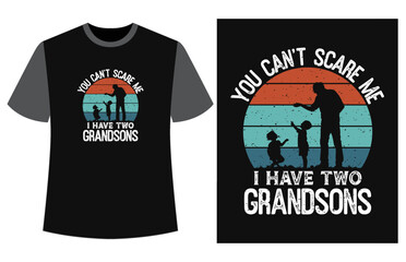Happy Grandparents Day t-shirt vector, funny vintage Grandparents Day t-shirt design