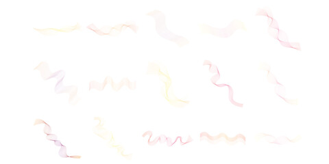 Abstract Gradient Wavy Line
