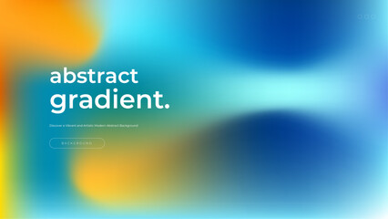 Gradient colorful abstract background vector