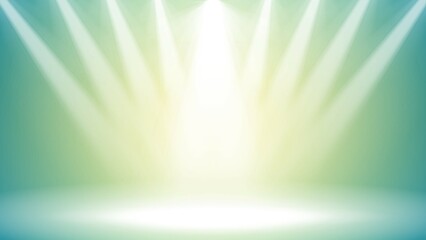 Illuminated scene spotlight background abstract. fashion party