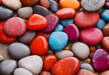 beautiful multicolored stones wallpaper,  amazing colorful stones collection 