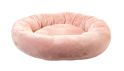  soft round plush pet bed