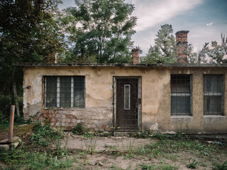 Abandoned buildings, after zombie apocalypse 