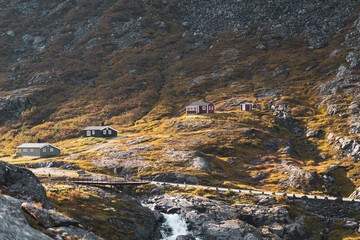 cabin in the mountain