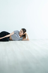 Fototapeta premium リラックスする女性