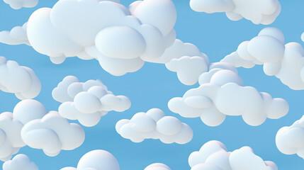 background of colorful clouds, soft pastel and soft edges, moving and flowing, generative ai