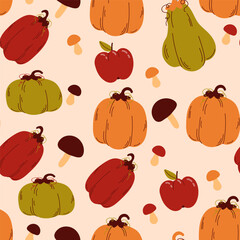 autumn seamless pattern
