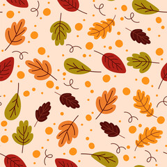 autumn seamless pattern