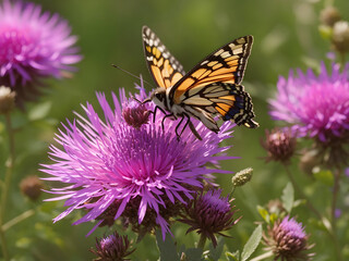 butterfly on flower