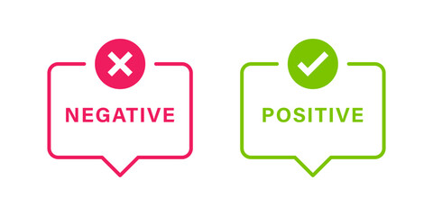 Do and Don't check mark icon button. dos and donts in speech bubble icon, check box icon with right and wrong buttons - yes or no checkmark icons in green tick box and red cross, good and bad, icons