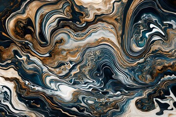Beautiful Natural Luxury. Marbleized effect. Ancient oriental drawing technique. Style incorporates the swirls of marble or the ripples of agate for a luxe effect. Very beautiful painting. Magic art
