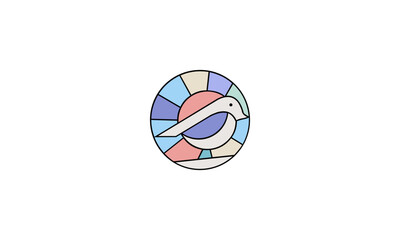Church Bird Window Logo