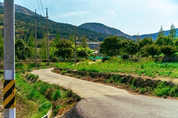 a country road