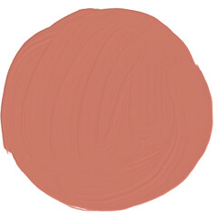 Light Orange Circle Shape Liquid Texture