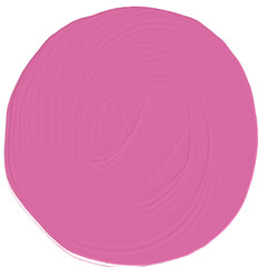 Obraz premium Pink Circle Shape Liquid Texture